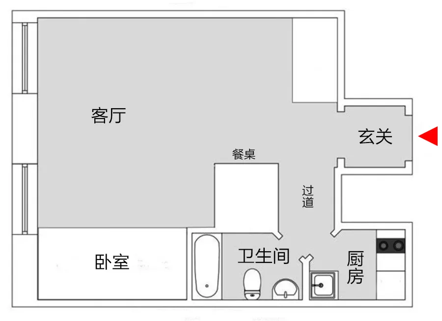3套小户型神设计，完美逆袭！31㎡高级灰，比豪宅还实用