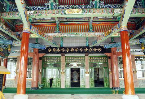 西道堂,清末民初由马启西(1856-1914年)创建于甘肃省临潭县.