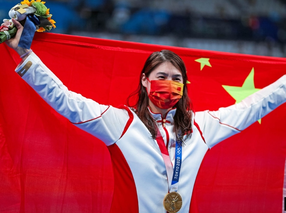 奥运最新金牌榜：中国15枚排第1，日本15枚排第2，美国14枚排第3