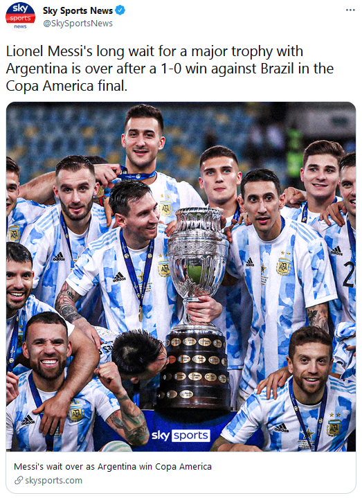 为所有球队中并列最少（一个好汉三个帮！有他们，梅西明年拿世界杯冠军也不是梦？）