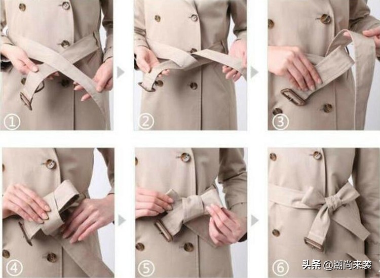 大衣蝴蝶结,大衣蝴蝶结扎法视频