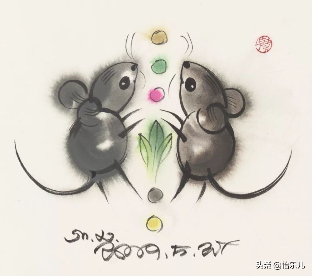 福鼠抬头迎新春(鼠年话鼠，这些诙谐生动的“鼠趣图”，包你有“鼠”不尽的欢乐)