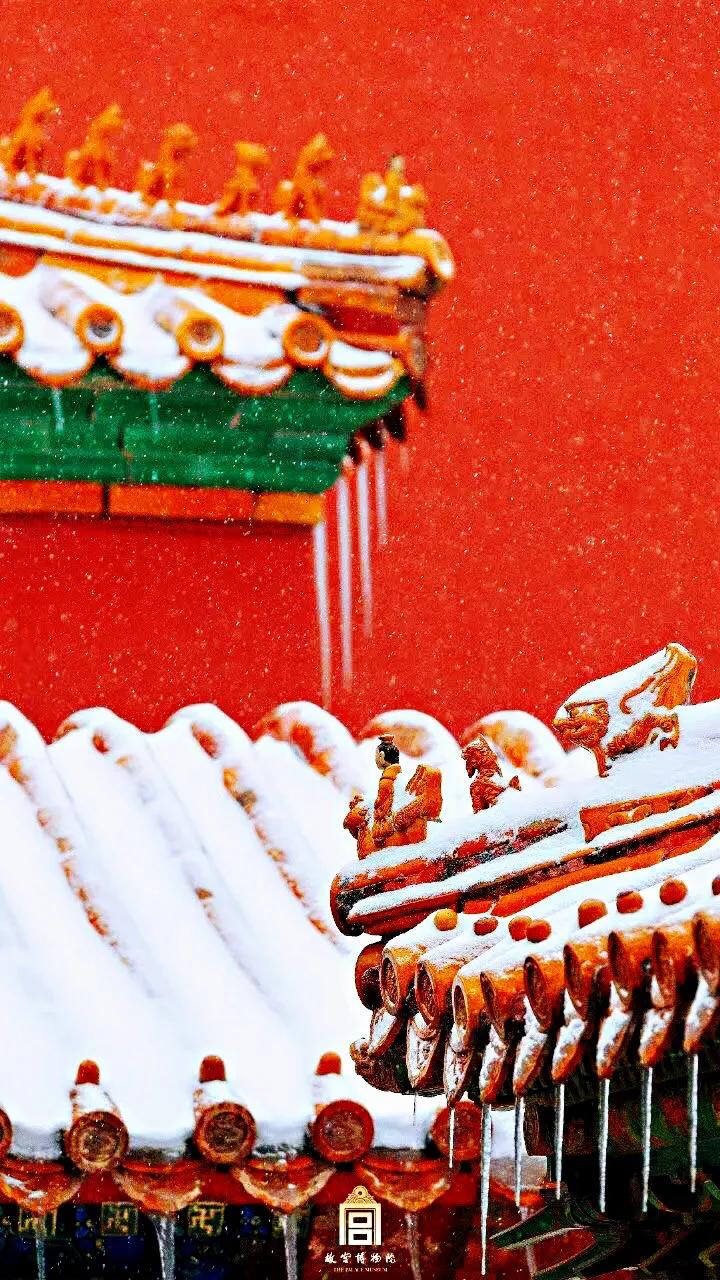 描述故宫雪景的唯美句子