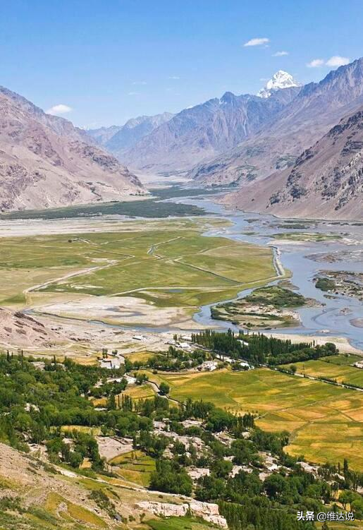 中国与阿富汗之间的走廊阿富汗瓦罕走廊的村民