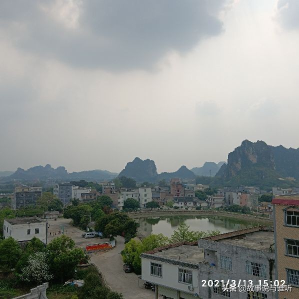 玉林乡村这间宅院，据说座落的地方是风水宝地