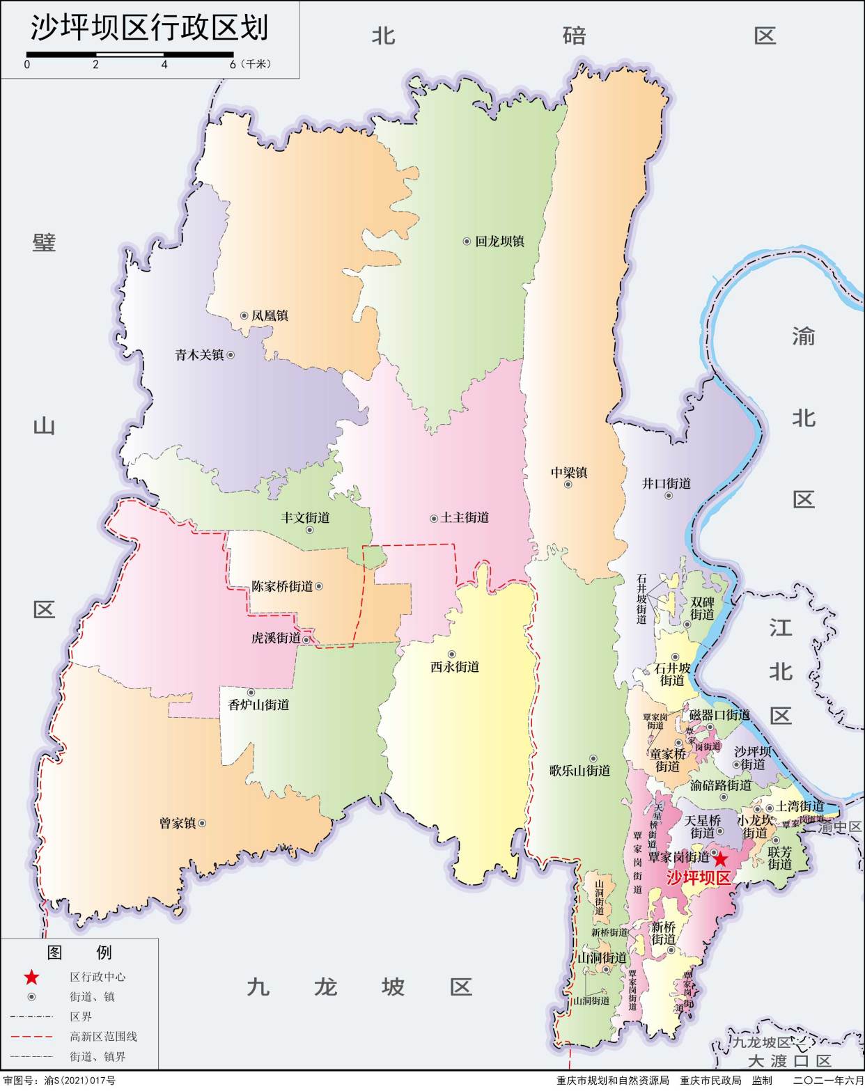 畅想:重庆大学城那么突出,会从沙坪坝区分出来吗?