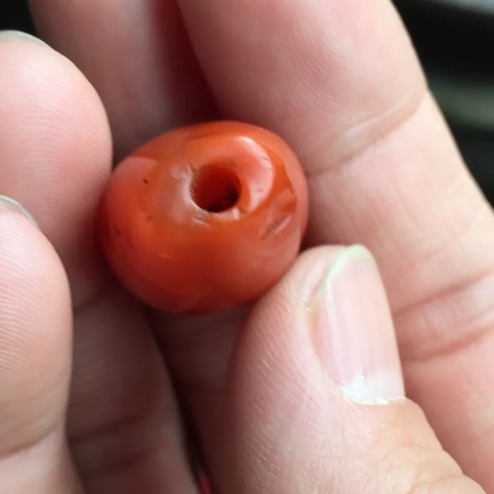 老南红玛瑙鉴别需要看细节 第6张