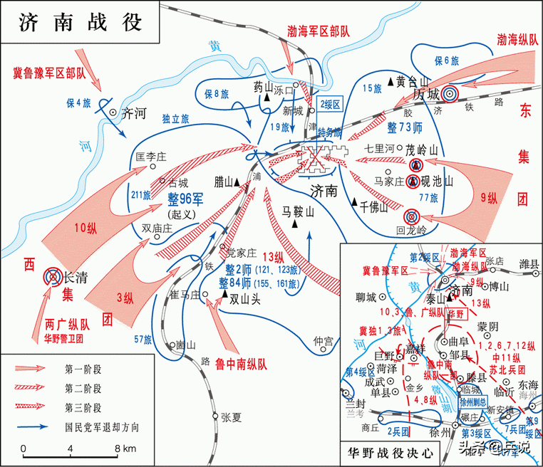 淮海战役，战神粟裕干翻多少“名将”？唯一遗憾：胡琏逃了