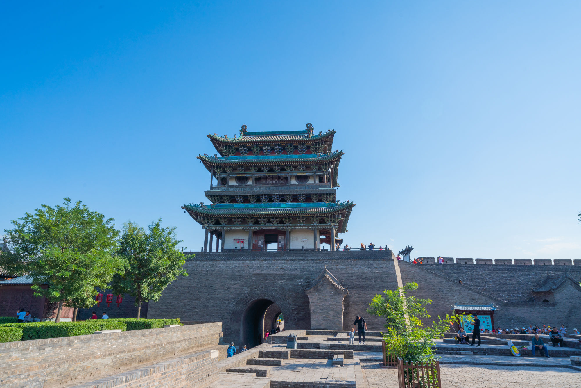 平遥古城的优美的句子