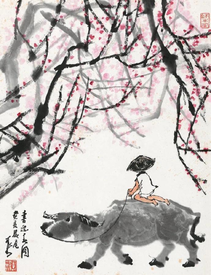 牧童归去横牛背，短笛无腔信口吹——有关牧童和牛的古诗词38首