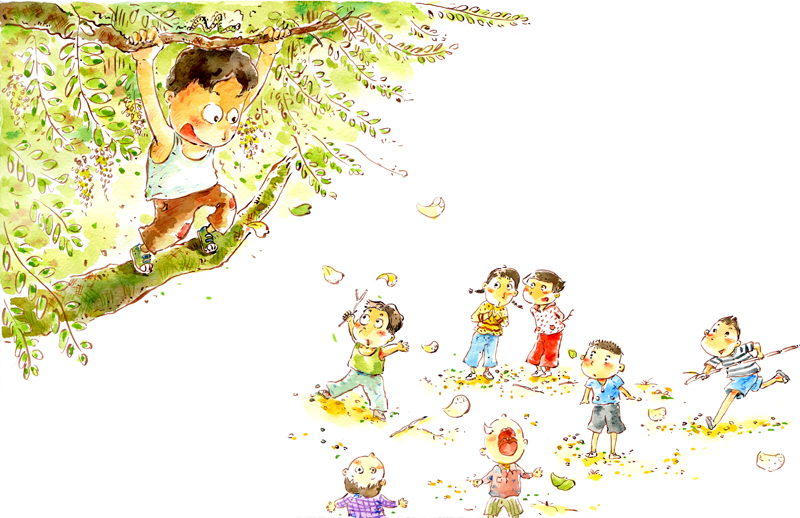 「中考作文」《童年》