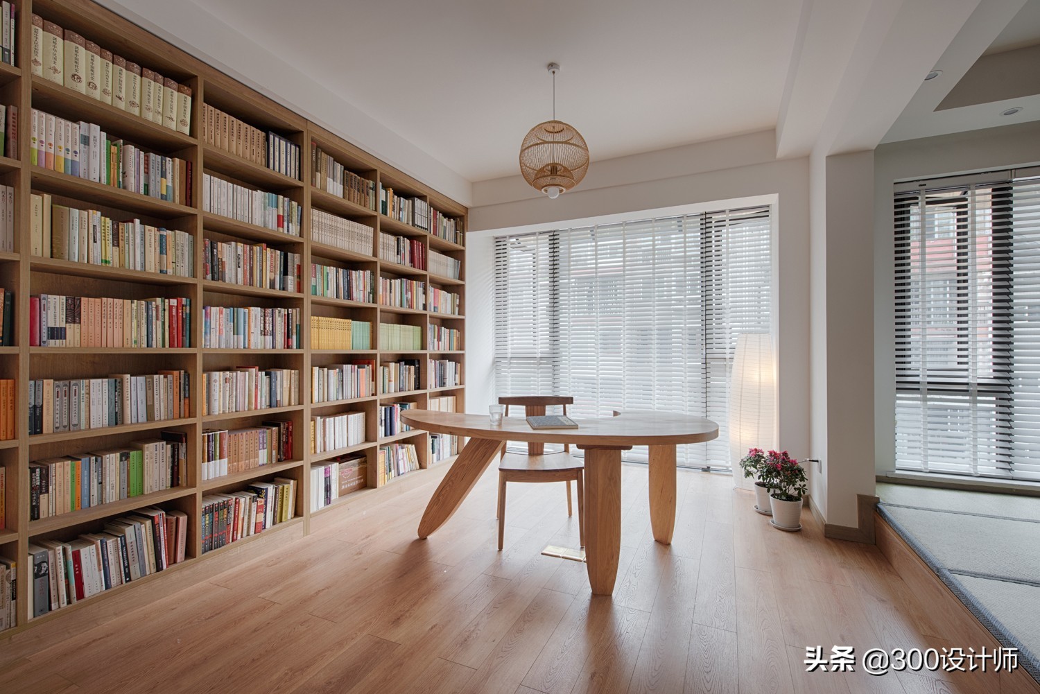 陈柯辛作品：晒晒200㎡复式装修，总造价90万，上下层挑高6米