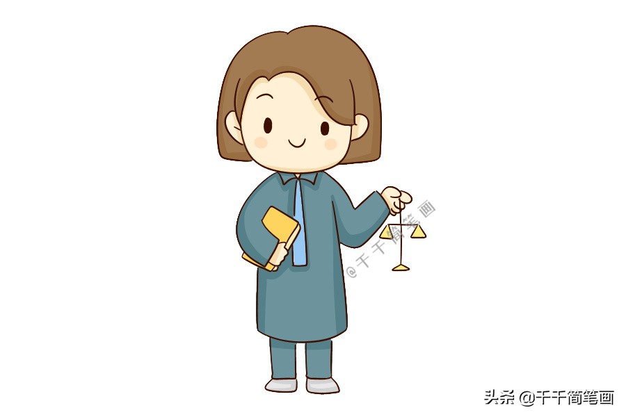 动漫人物简笔画 7-12岁画漫画人物-伙伴百科网-让你的生活充满快乐