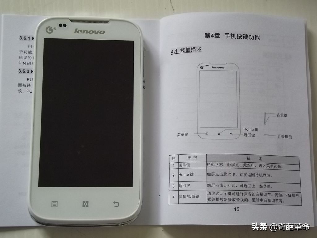 2013年09月07日购买的联想A298t手机
