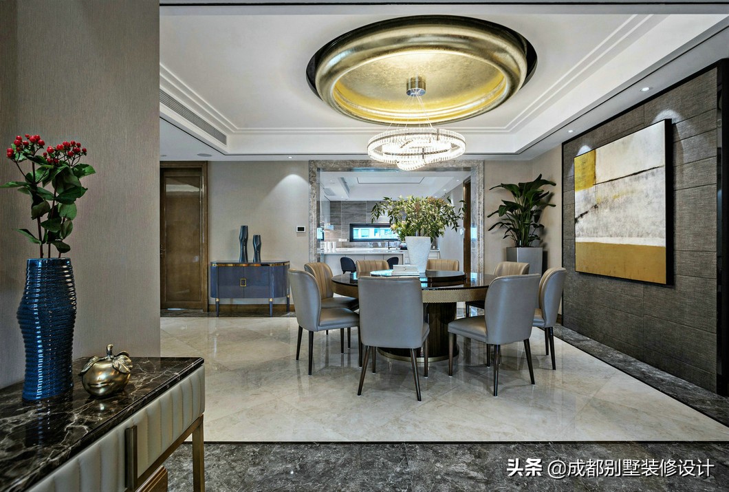 420㎡平层空中别墅，精致轻奢主义，感受时尚摩登风格