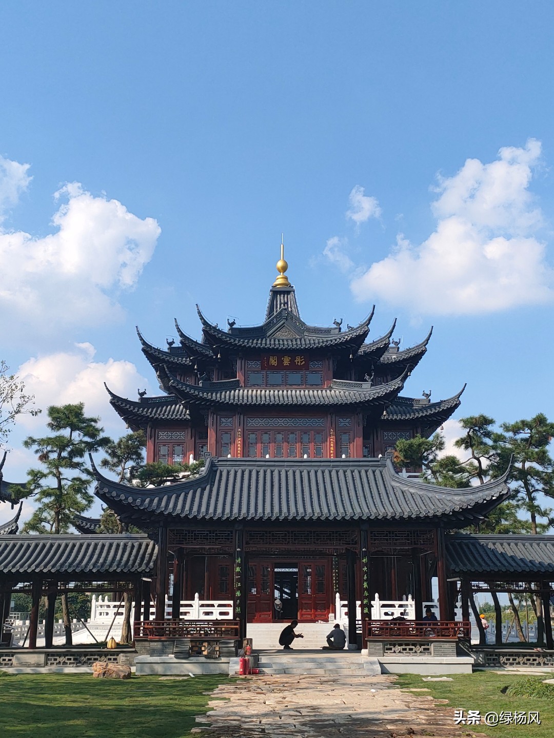 江河天地 彤云大美——瓜洲古渡公园北园导游词