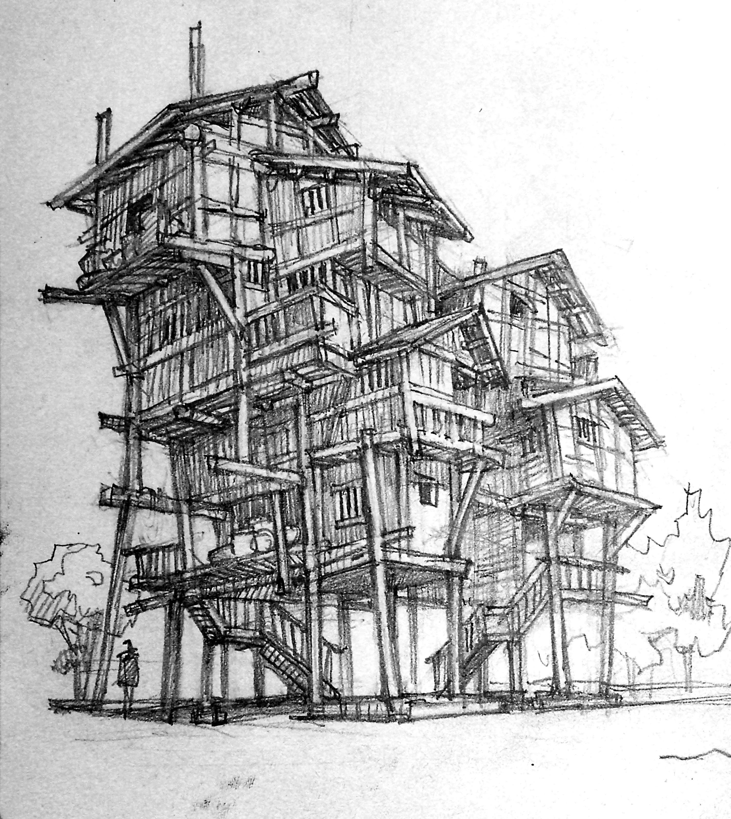 三年级足球绘画作品一等奖(足球与绘画丨符宗荣建筑钢笔画)