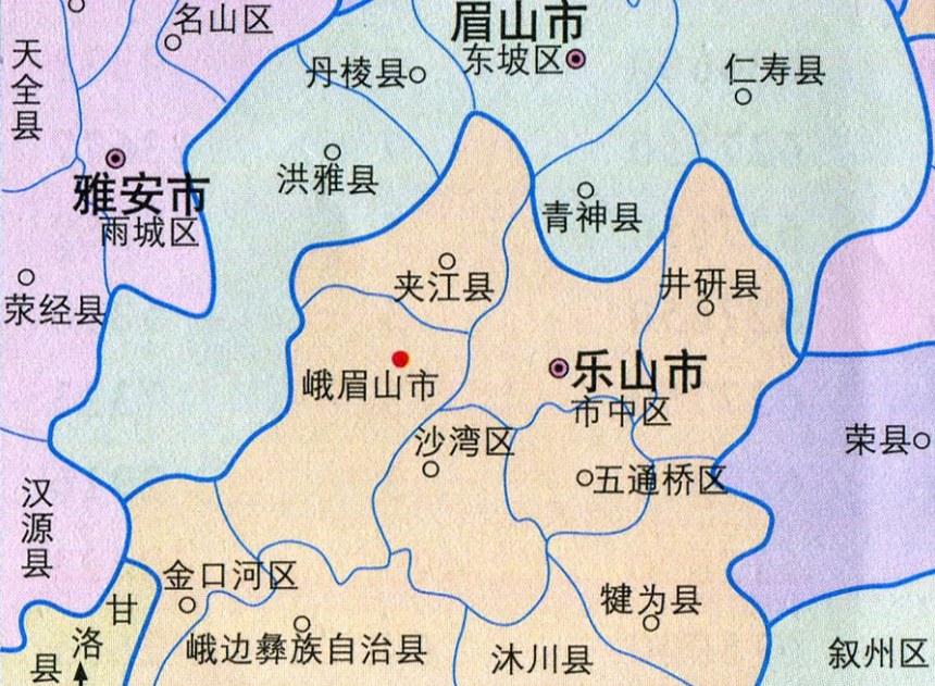 乐山人口总数2022乐山市区县人口排名一览