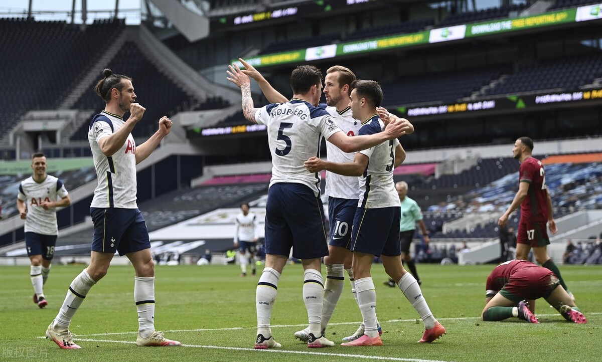 英超热刺2-0狼队战报(英超-凯恩破门霍伊别尔传射 热刺2-0轻取狼队 距前四5分)