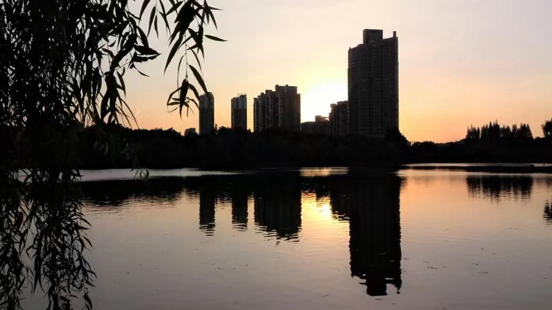 细品人生｜夕阳无限好，湖景美若仙；临别潸然泪，怜惜又何为