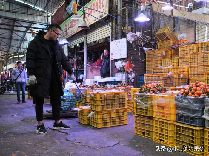 广州两大水果批发市场，天平水果批发市场和江南水果批发市场