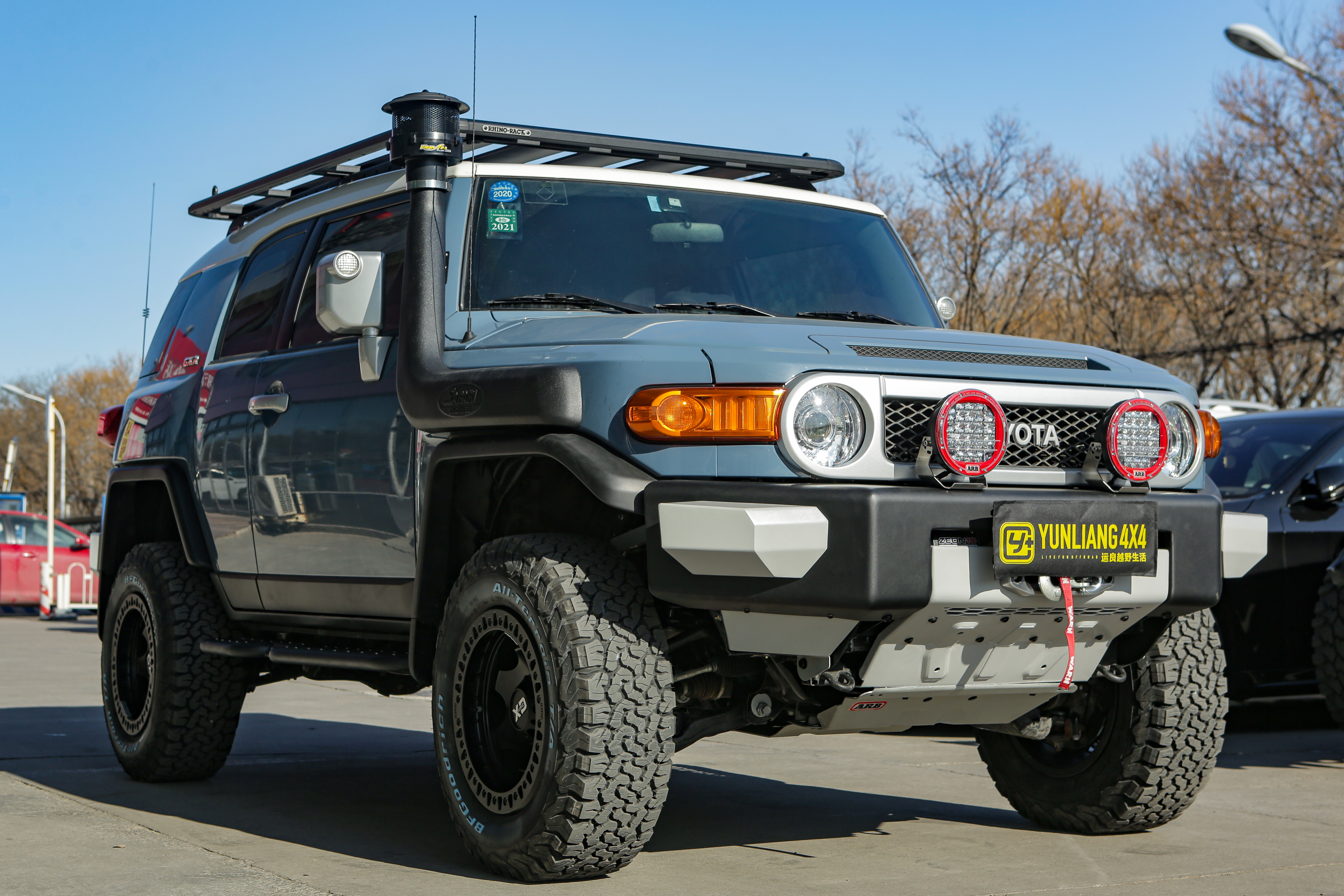 fj酷路泽改装丰田fj酷路泽改装案例重度越野强化升级重度改装