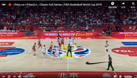 世界杯2019中国和波兰回看(周琦李楠尴尬！FIBA官方重播中国男篮不敌波兰，世界杯耻辱一战)