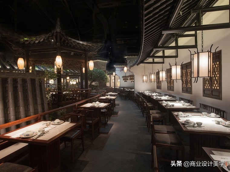 商业设计美学｜古色古香的江南中餐厅设计