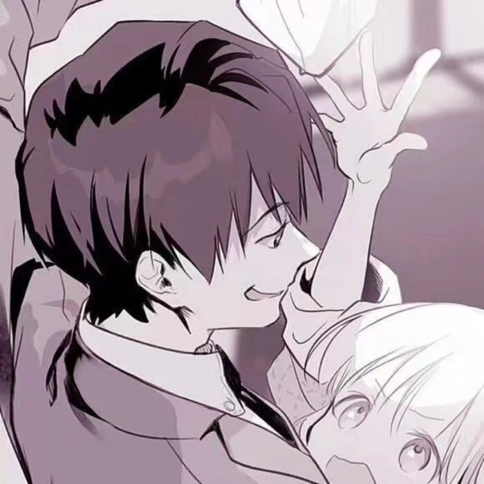 动漫情侣头像 #异地恋真好,分手以后就真的不会再见面了