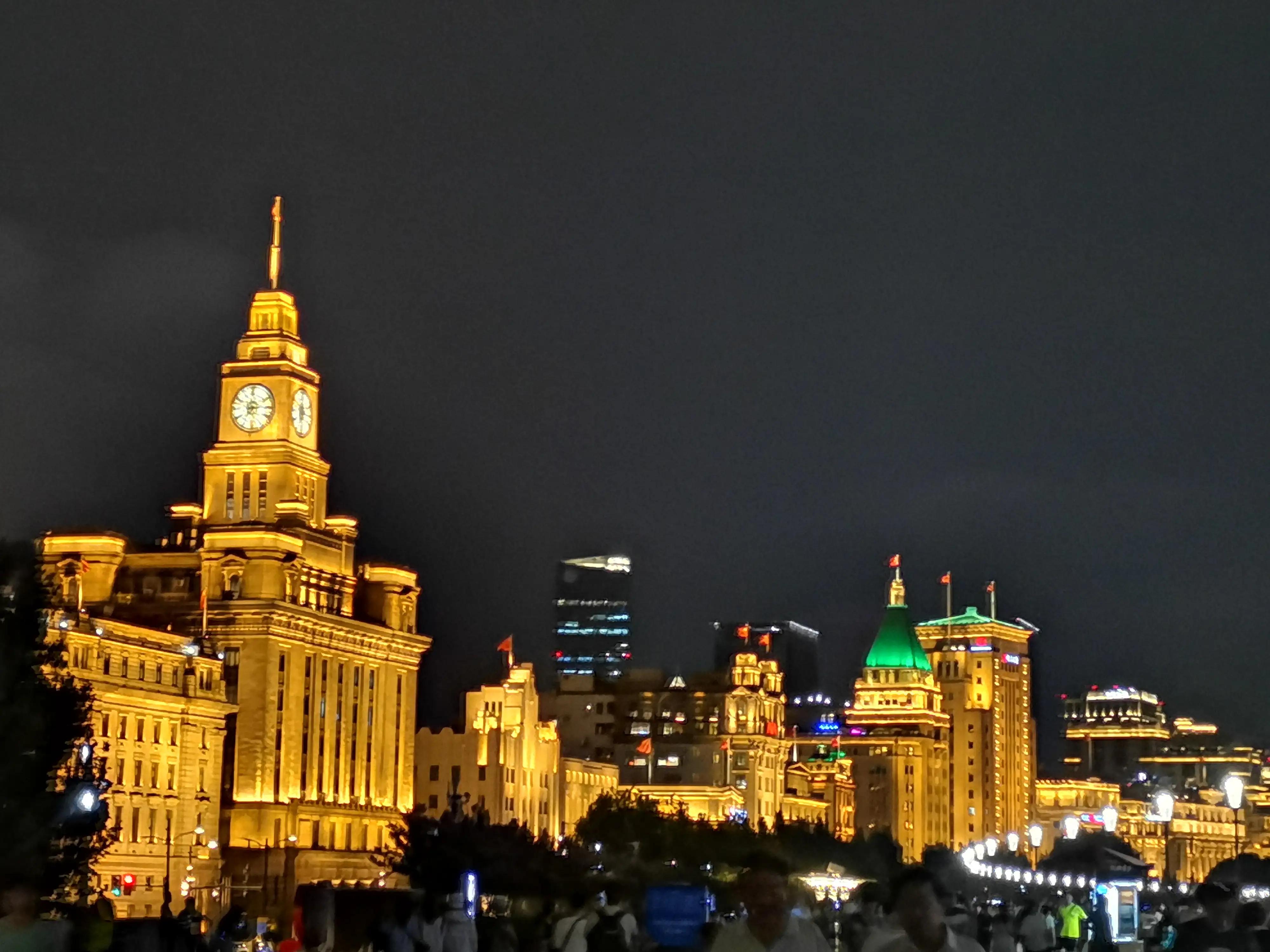 上海东方明珠夜景夜晚图片
