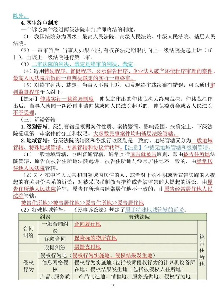 ​初级会计直接背笔记！三色学霸笔记，红色重点，蓝色次重点，实用