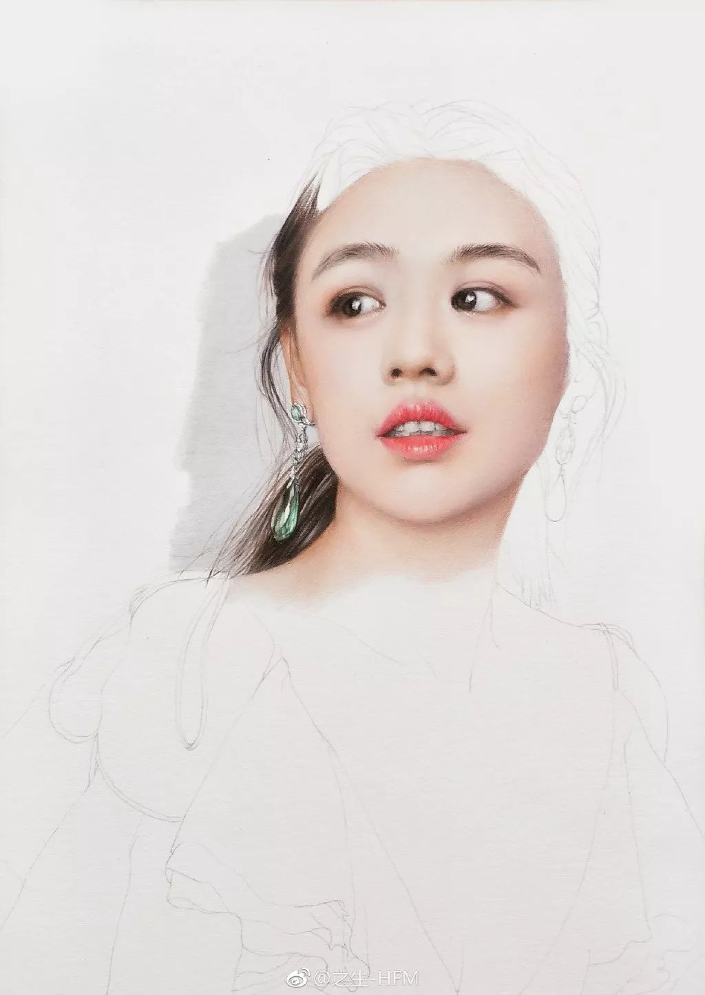 95后画了一组彩铅，绝了