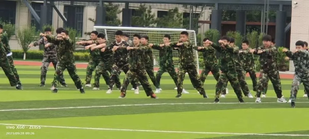 青春正步走 永续爱国情——太原市第二外国语学校2021级高一学生军训纪实