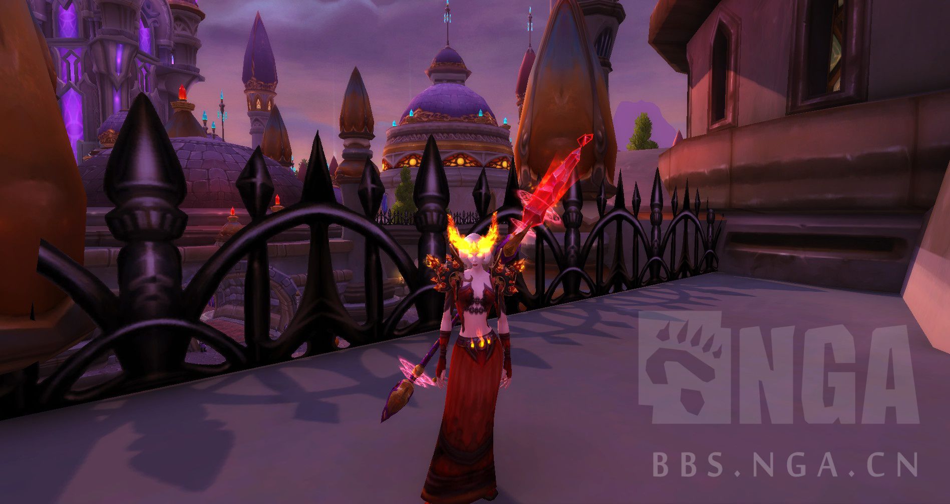 wow布甲幻化 wow女血精灵板甲幻化-大连之家