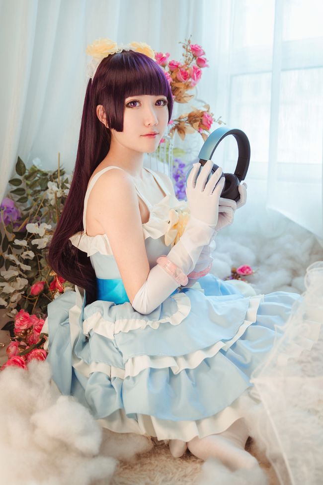 300五更琉璃_五更琉璃cos白裙-上犹电脑信息网