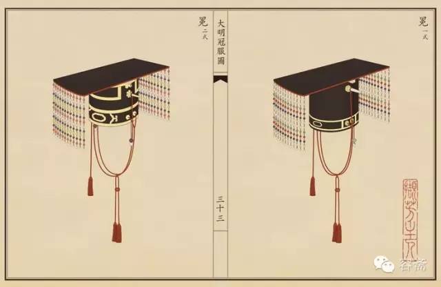 祭祀冕据说最早的帽子是由黄帝发明的,不过那时候应该叫做冠冕,在古代