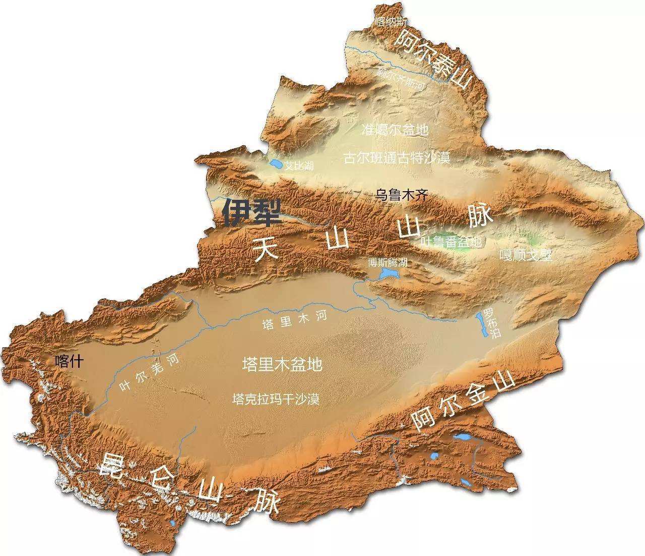 1,新疆维吾尔自治区面积166万平方公里,约占全国总面积的17.