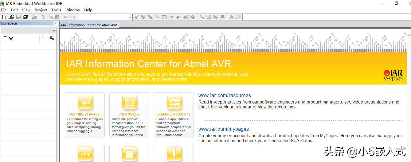 Iar embedded workbench for atmel avr 6 10 