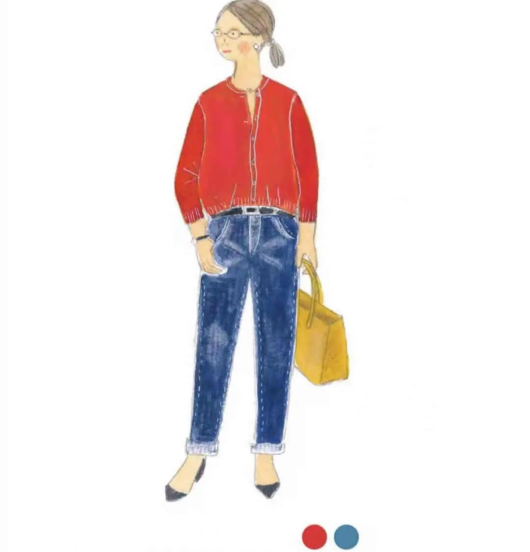 颜色搭配表及效果图片衣服（6类鲜艳色的高级配色示范）