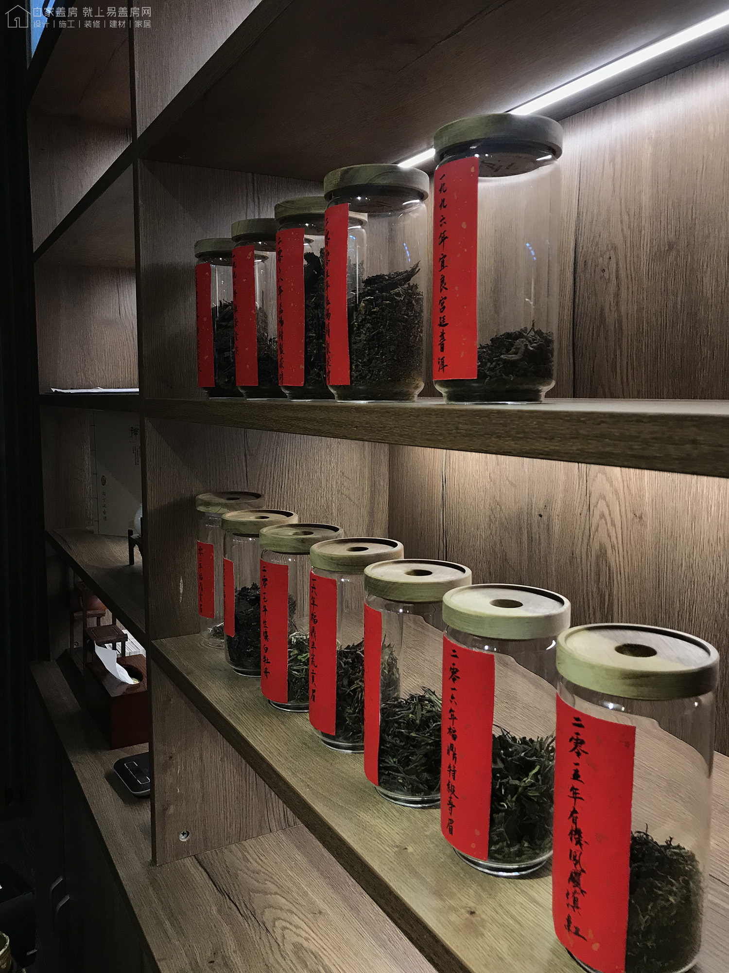 太惊艳，古风古韵，北京中关村新中式茶室室内设计和室内装修