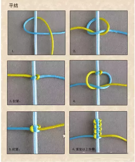 教学︱穿绳打结，其实很简单！（附超详细图解）