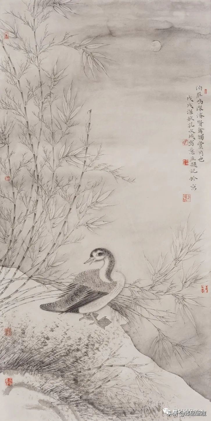 走到黑走到明 | 孔文成花鸟画的脉路