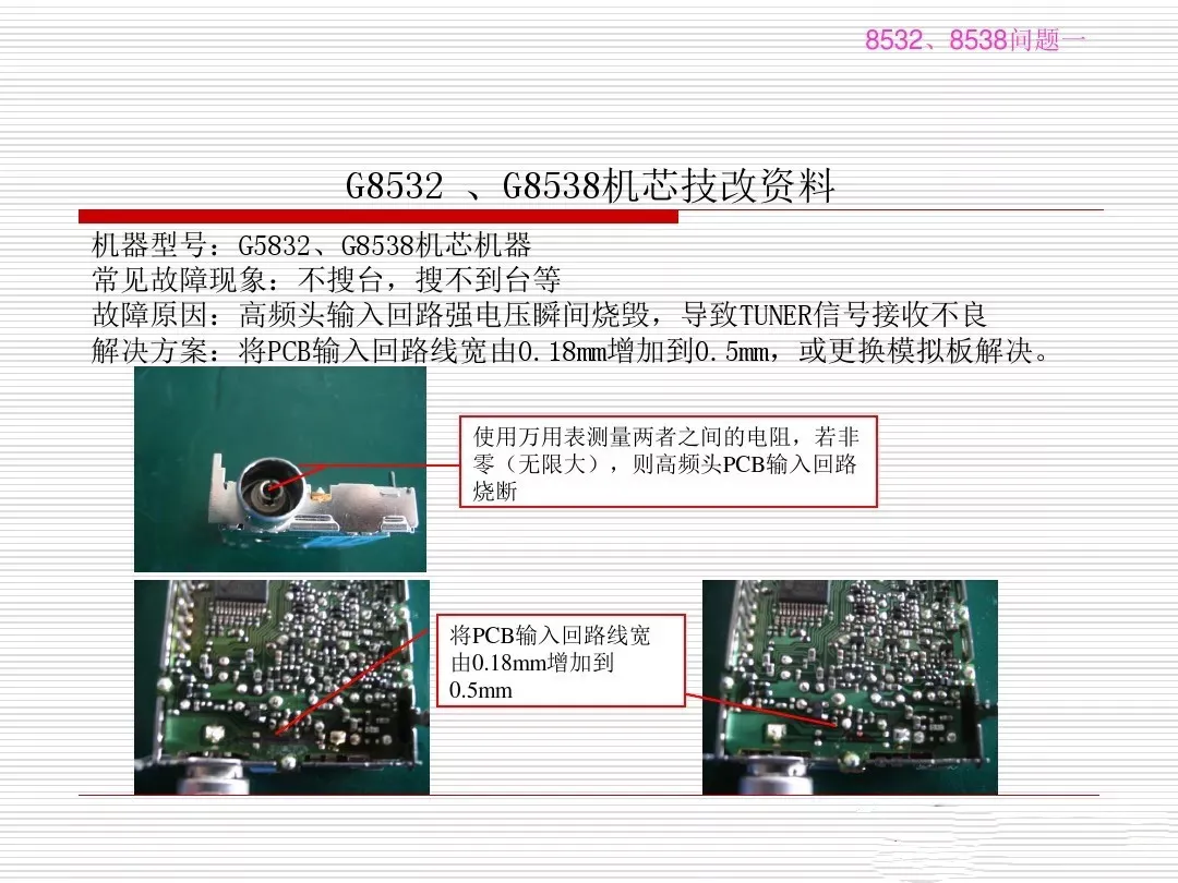 海尔液晶电视维修技改培训资料