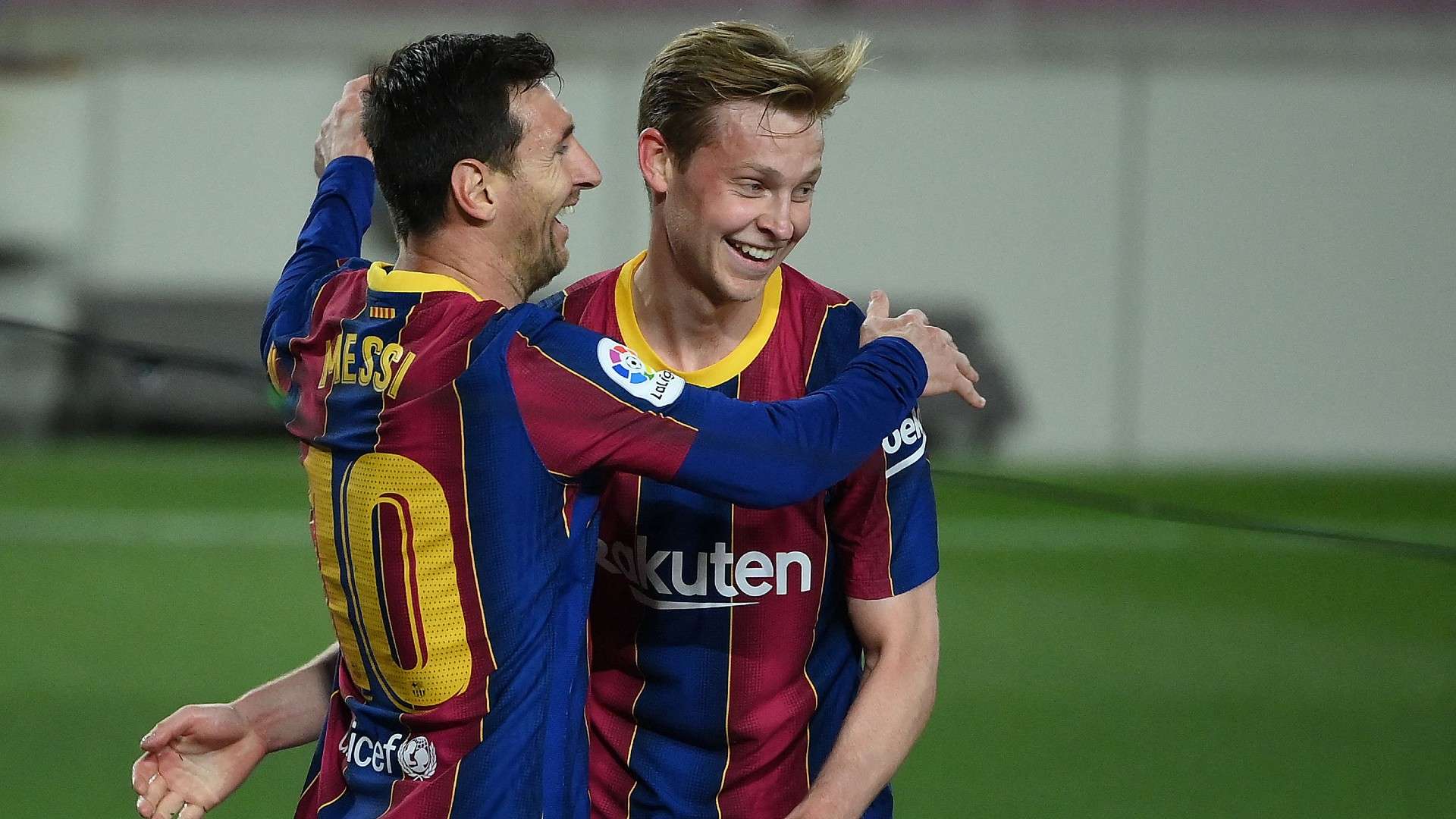 梅西让我变成了更好的球员(德容:梅西是最好的!