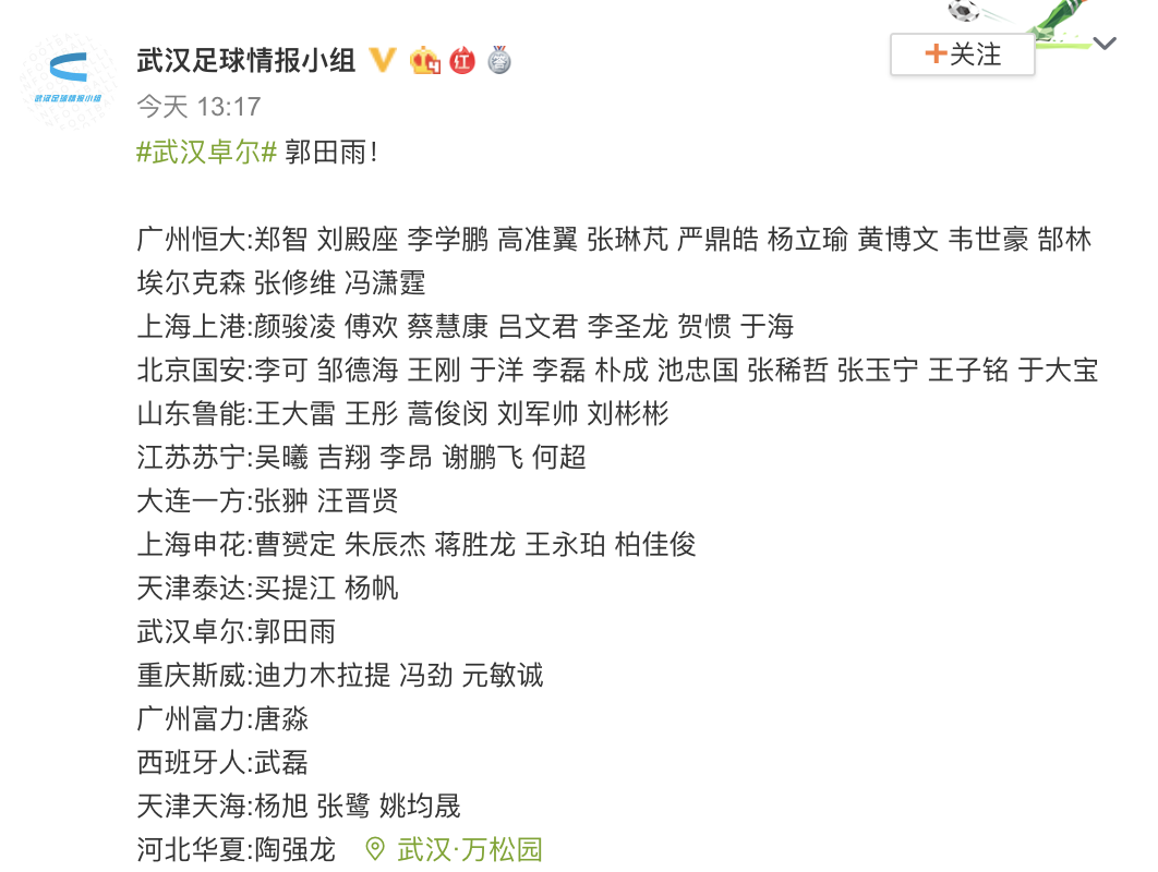 国足40强赛初选名单(里皮给力！国足40强赛初选大名单天才云集 18名年轻妖星入选)