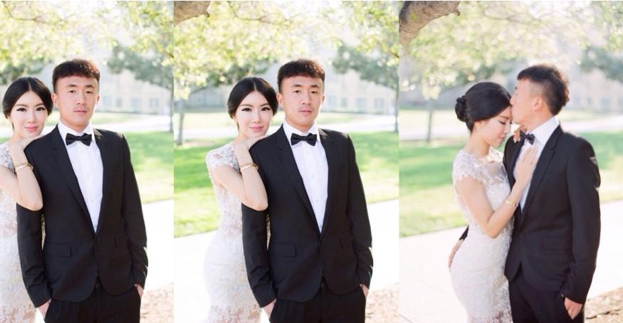 王永珀的美籍爱妻名叫毕嘉,青岛人,和小胖是老乡,毕