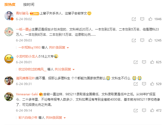 高考“分数线”陆续公布，这个省的文科生慌了：为啥受伤的总是我