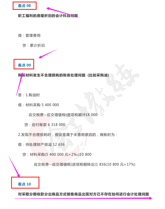 新手会计入行必学：39个常用会计科目处理方法+编制会计分录步骤