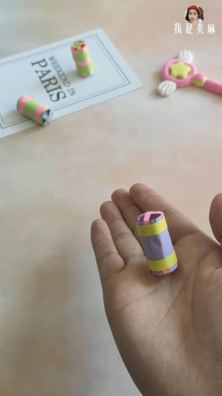 非常好玩的自动翻滚不倒翁，做法超级简单，手残党5分钟就能完成