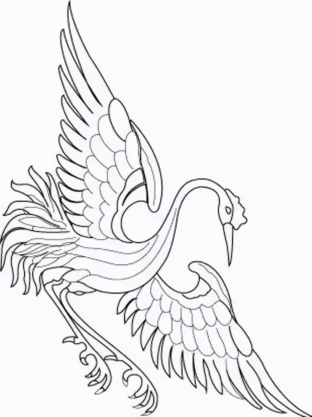 祥瑞纹样不会画?10种祥瑞纹样线稿教你画,雕刻国画中都会用到